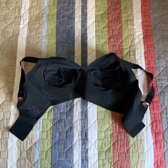 NWOT - Evelyn & Bobbie Wireless Starlight Plunge - Black Lace Pattern - XL - Picture 4 of 5